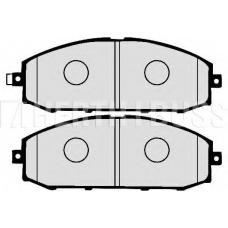 J3601095 NIPPARTS Комплект тормозных колодок, дисковый тормоз