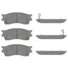 SP 441 SCT Комплект тормозных колодок, дисковый тормоз