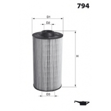 ELH4427 MECAFILTER Масляный фильтр