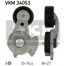 VKM 34053 SKF Натяжной ролик, поликлиновой  ремень