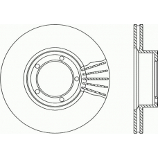 BDR1664.20 OPEN PARTS Тормозной диск