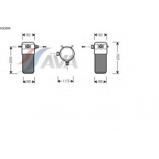 VOD099 AVA Осушитель, кондиционер