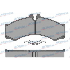 AC0581517D AC Delco Комплект тормозных колодок, дисковый тормоз