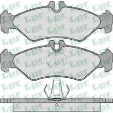 05P609 LPR Комплект тормозных колодок, дисковый тормоз