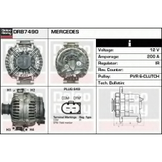 DRB7490 DELCO REMY Генератор