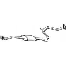 283-835 BOSAL Средний глушитель выхлопных газов