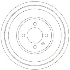 329313J JURID Тормозной барабан