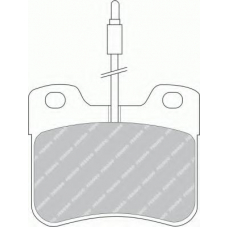 T0610465 RAMEDER Комплект тормозных колодок, дисковый тормоз