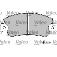 597180 VALEO Комплект тормозных колодок, дисковый тормоз