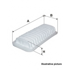 EAF3517.10 OPEN PARTS Воздушный фильтр