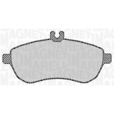 363916060313 MAGNETI MARELLI Комплект тормозных колодок, дисковый тормоз