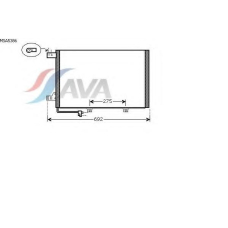 MSA5386 AVA Конденсатор, кондиционер