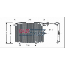 5021301 KUHLER SCHNEIDER Конденсатор, кондиционер