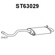 ST63029 VENEPORTE Глушитель выхлопных газов конечный