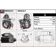 DRS0233 DELCO REMY Стартер