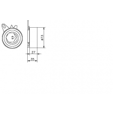 TKR 9109 TIMKEN Натяжной ролик, ремень грм