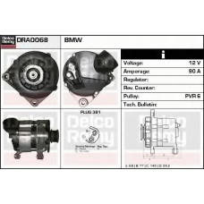 DRA0068 DELCO REMY Генератор