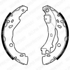 LS1975 DELPHI Комплект тормозных колодок