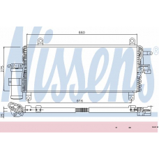 94281 NISSENS Конденсатор, кондиционер