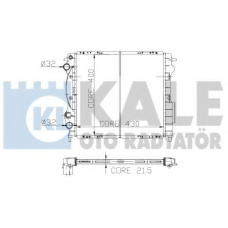 146200 KALE OTO RADYATOR Радиатор, охлаждение двигателя