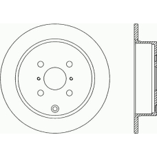 BDR2312.10 OPEN PARTS Тормозной диск