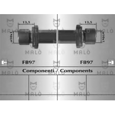 80699 Malo Тормозной шланг