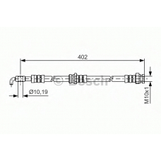 1 987 481 445 BOSCH Тормозной шланг