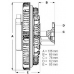 0720002080 BERU Сцепление, вентилятор радиатора