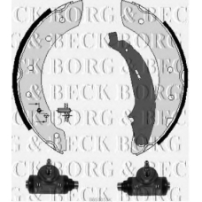 BBS1055K BORG & BECK Комплект тормозных колодок