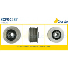SCP90287 SANDO Ременный шкив, генератор
