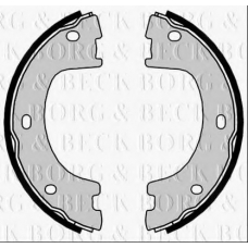 BBS6475 BORG & BECK Комплект тормозных колодок