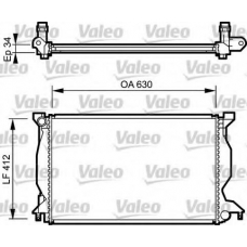 734268 VALEO Радиатор, охлаждение двигателя