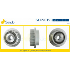 SCP90195.1 SANDO Ременный шкив, генератор