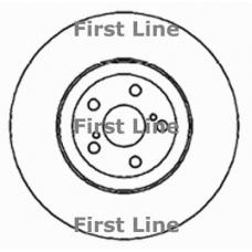 FBD1142 FIRST LINE Тормозной диск