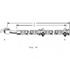 PHD126 TRW Тормозной шланг