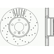 BDRS1940.25 OPEN PARTS Тормозной диск