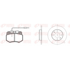 8170.00 REMSA Комплект тормозов, дисковый тормозной механизм