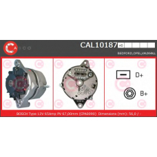 CAL10187AS CASCO Генератор