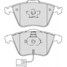 CBP11628 COMLINE Комплект тормозных колодок, дисковый тормоз