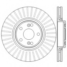 562593BC BENDIX Тормозной диск