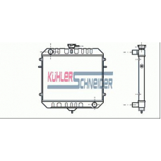 0600281 KUHLER SCHNEIDER Радиатор, охлаждение двигател