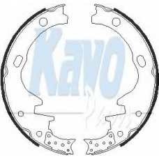 BS-7407 KAVO PARTS Комплект тормозных колодок