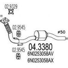 04.3380 MTS Катализатор