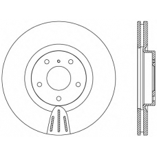 BDR2400.20 OPEN PARTS Тормозной диск