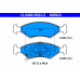13.0460-5923.2 ATE Комплект тормозных колодок, дисковый тормоз