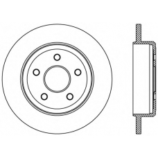 BDR2446.10 OPEN PARTS Тормозной диск