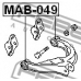 MAB-049 FEBEST Подвеска, рычаг независимой подвески колеса