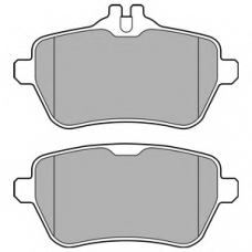 LP2659 DELPHI Комплект тормозных колодок, дисковый тормоз