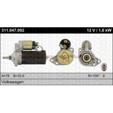 22-311-047-092 TRISCAN Стартер