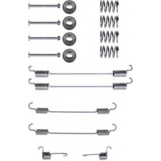 8DZ 355 200-381 HELLA PAGID Комплектующие, тормозная колодка